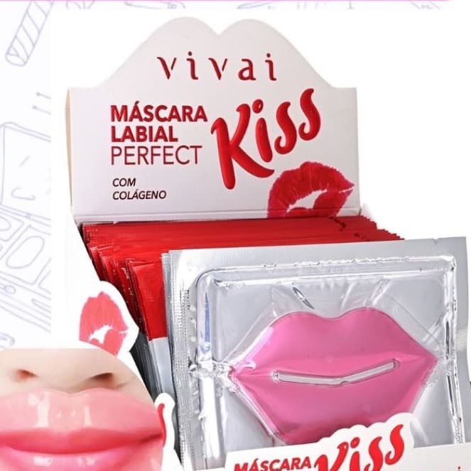 Máscaras Hidratante Labial Boca com Colágeno Nutrição Brilho Lábios