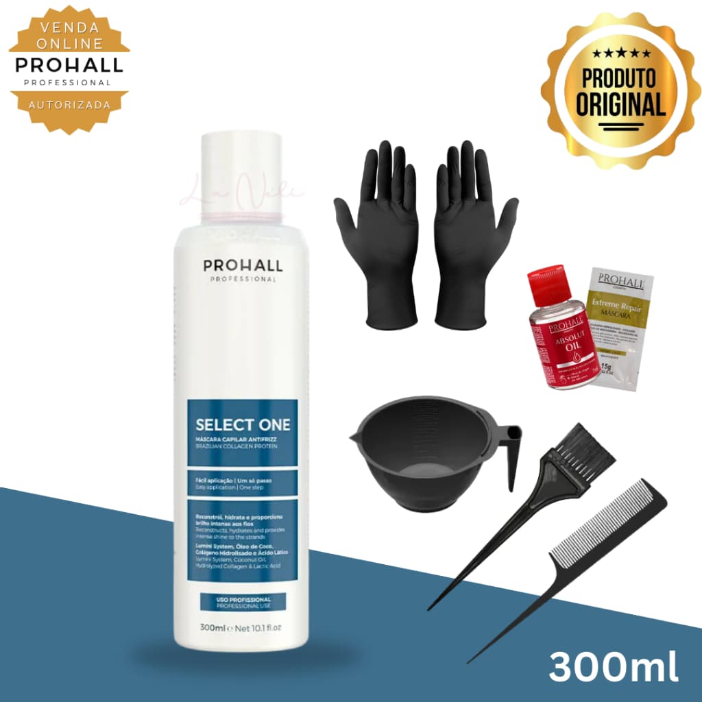 Select One Progressiva Antifrizz Alinhamento Capilar Prohall 300ml