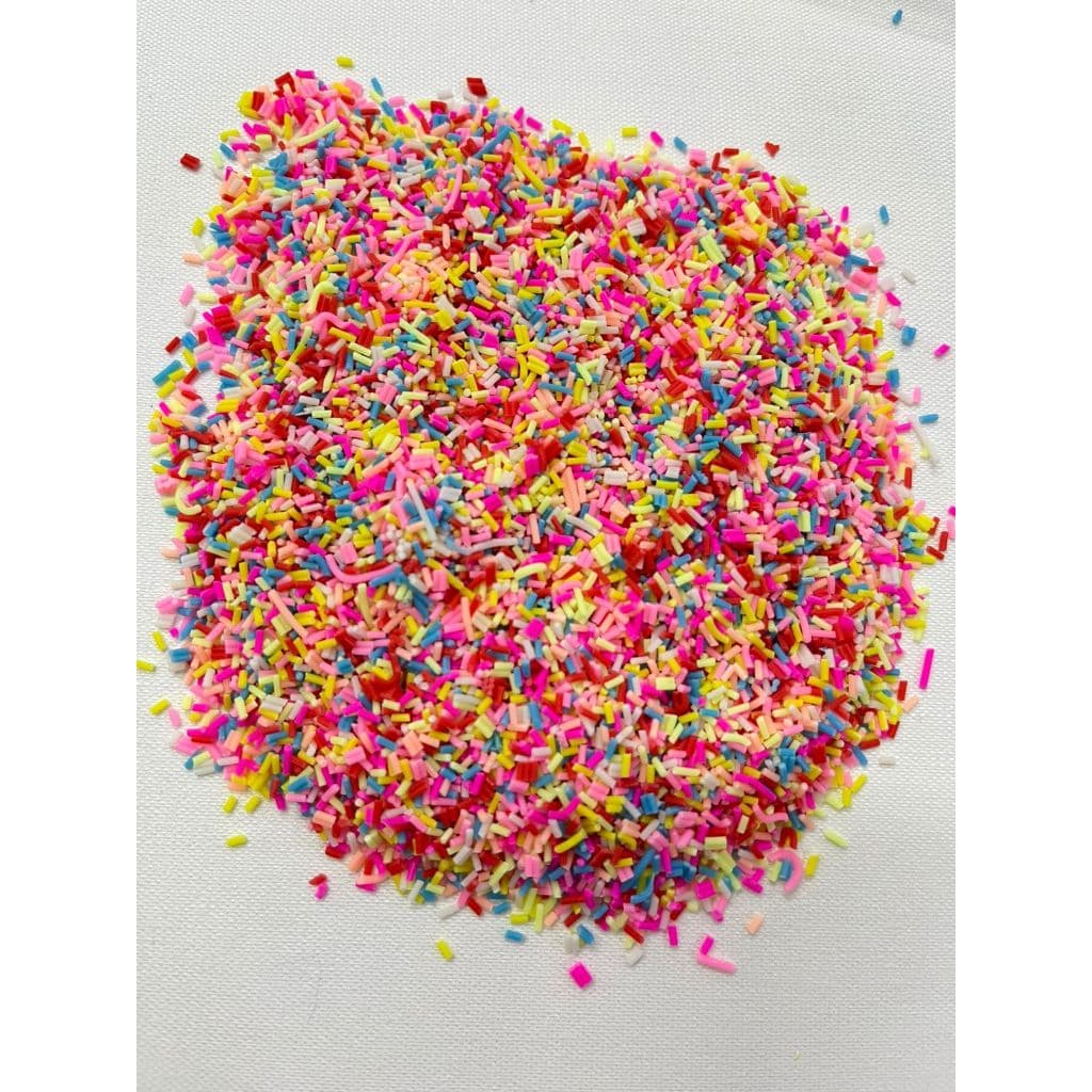 Granulado Colorido Confete (Escolha a partir de 15 Gramas) para Laços, Tiaras e Pulseiras