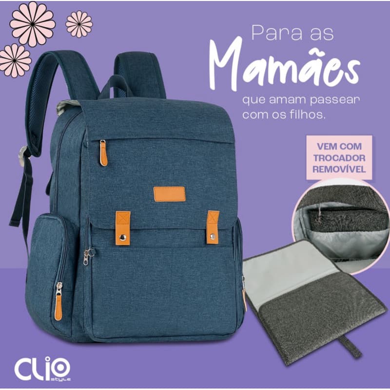 MOCHILA OFICIAL MOMMY BAGS 16”/ MOCHILA MATERNIDADE
