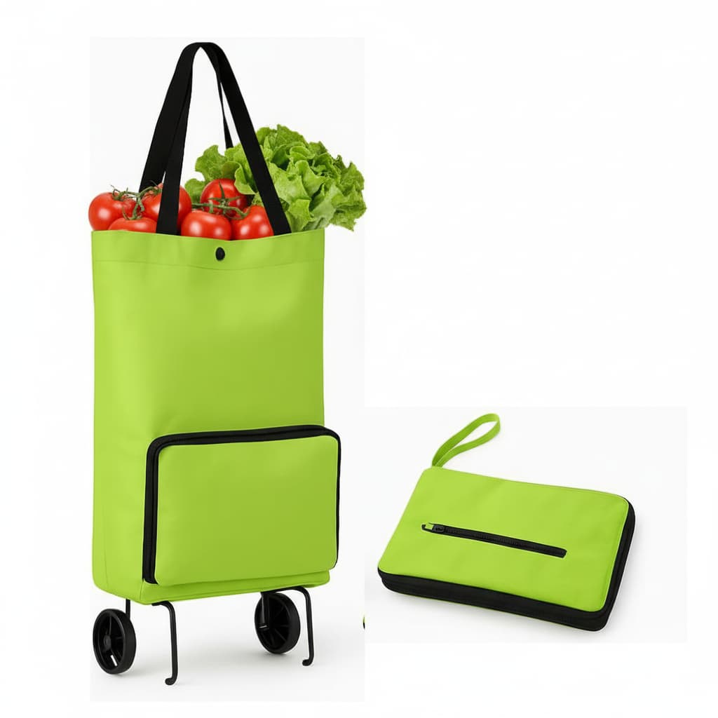 sacola bolsa carrinho de feira roda dobravel compras supermecado