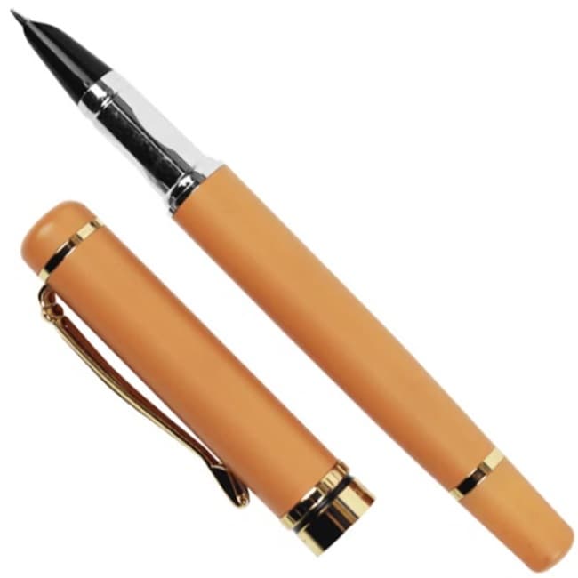 Caneta Tinteiro Yiren Raw Siena 3156 Luxo Original