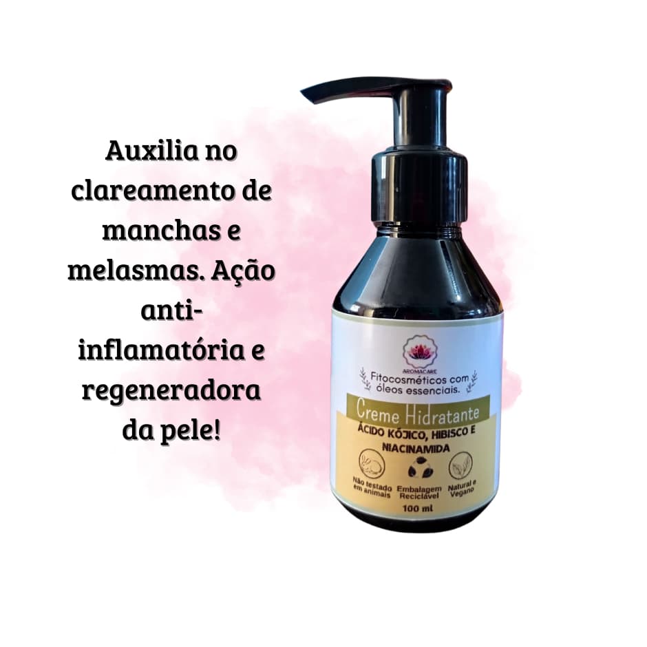 CREME HIDRATANTE CLAREADOR AROMACARE