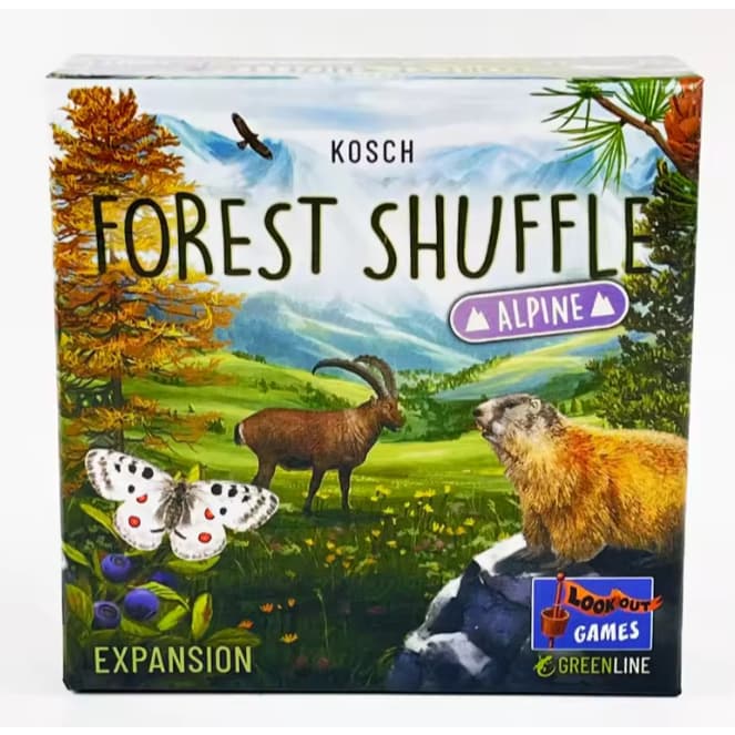 Expansão Alpine p/ Forest Shuffle | Novas Cartas e Estratégias | 2-5 Jogadores | Expansão em Inglês