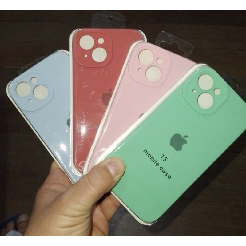 Case iPhone 15 Anti Impacto com Proteção de Câmera Silicone Premium
