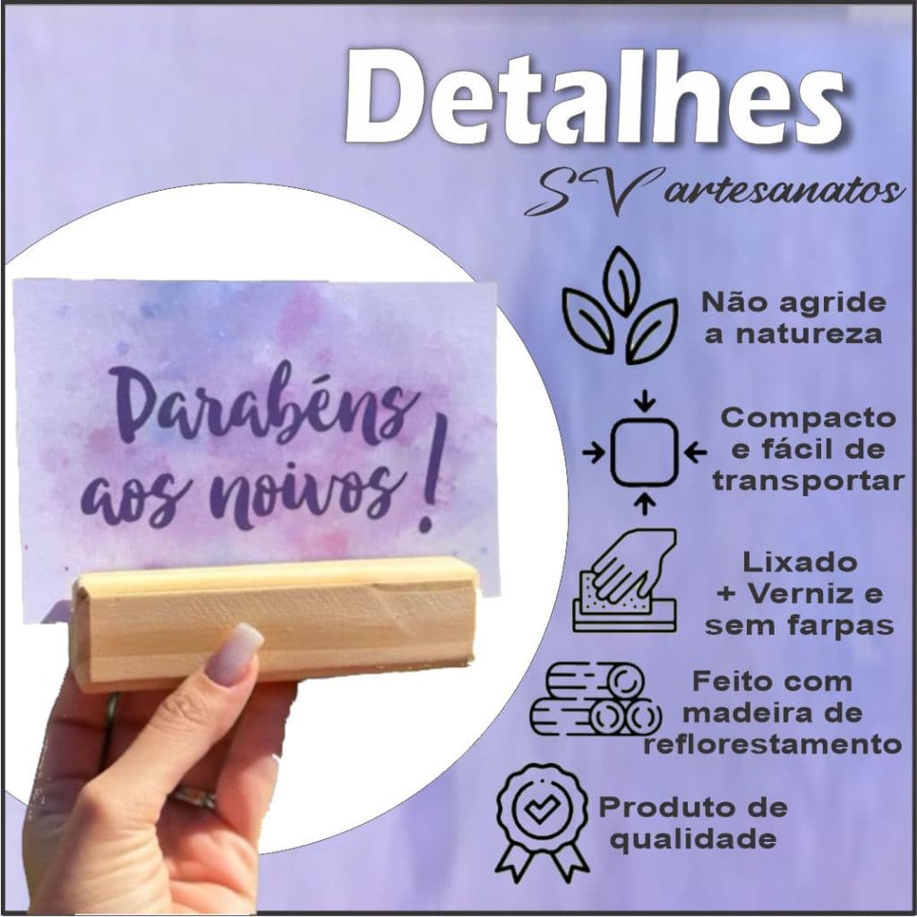 Suportes em madeira pinus apoio para, placas fotos, foto polaroid, mensagem de mesa eventos em geral de 20 a 30cm