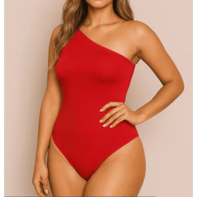 Body Feminino Mula Manca Suplex Bory Moda Blogueira Com Forro Vermelho Bore