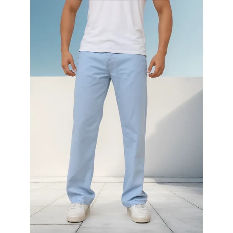 Calça Balão Baggy Jeans  Masculina Original Em Várias Cores Estilo Moderno e Sofisticado