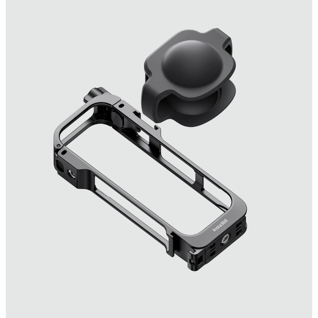 Case Moldura Capa Gaiola Metal Alumínio Proteção Insta360 X5 - Original - Utility Frame