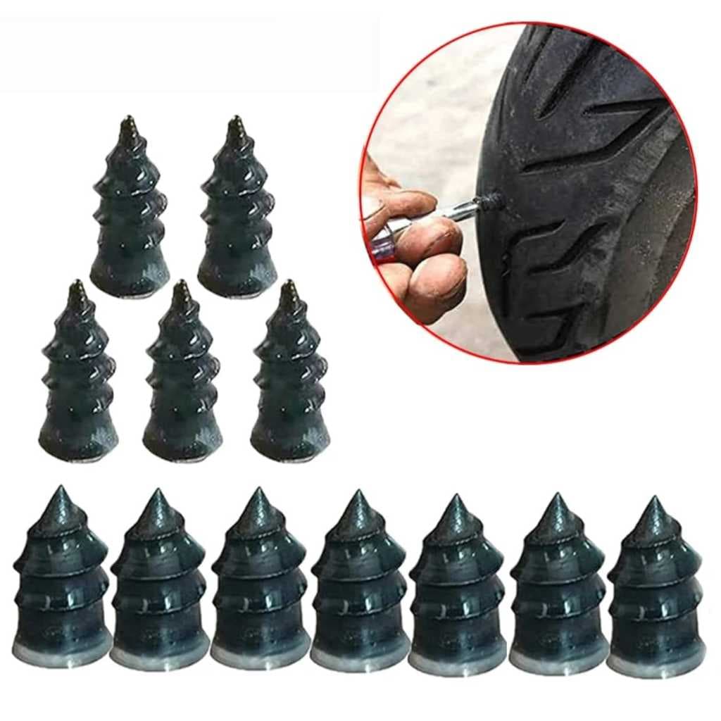 Kit De Pregos De Reparo De Pneus A Vácuo Universal Para Motocicletas e carros