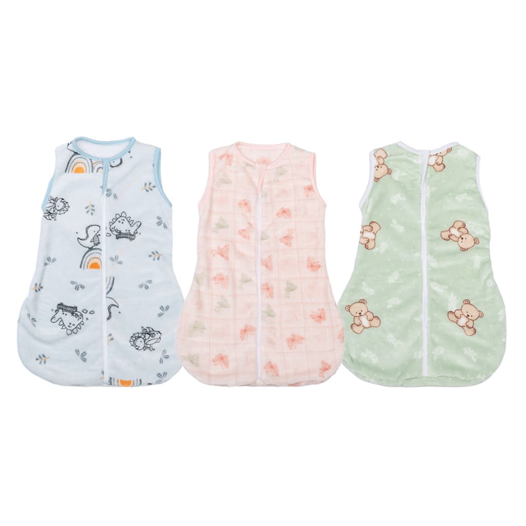 Saco De Dormir Bebe Casulo - 0 A 6 Meses 58x42cm Papi Baby