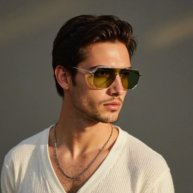 Óculos homens óculos de sol Proteção ocular anti-luz azul metal frame multi cor opcional