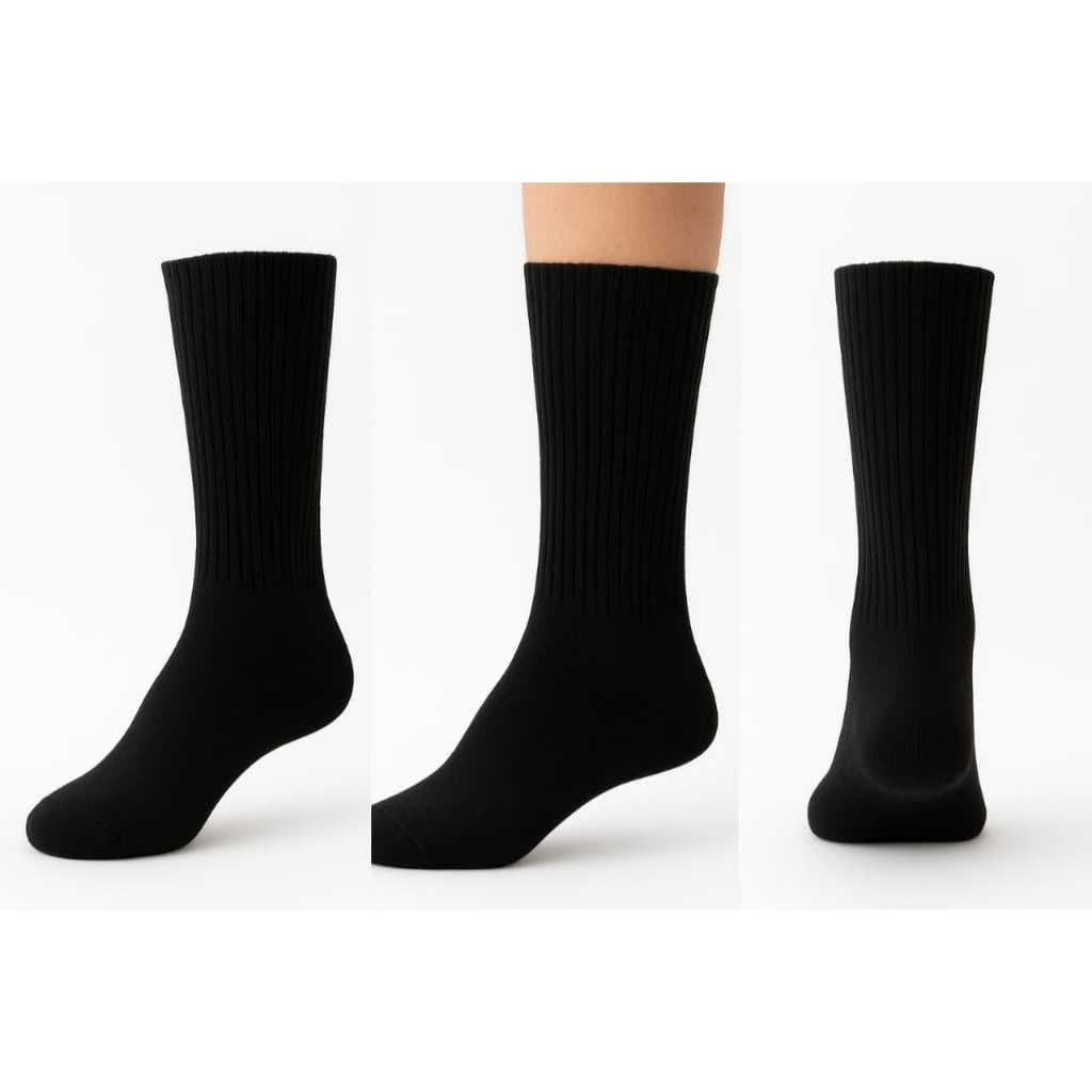 kit de 2/3/4 meias cano alto masculino tamanho 40 ao 46