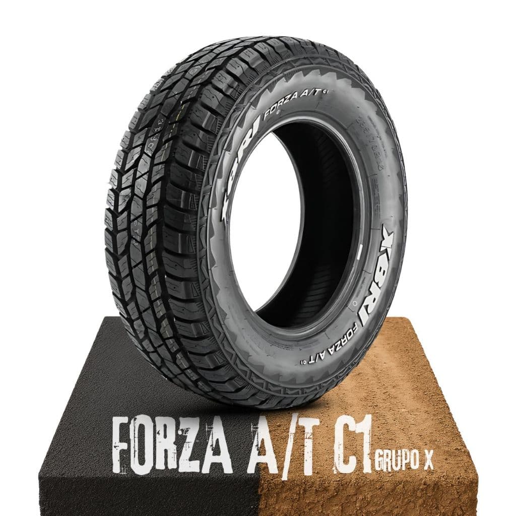 Pneu Xbri 265/70r16 112t Forza At C1 Letra Branca