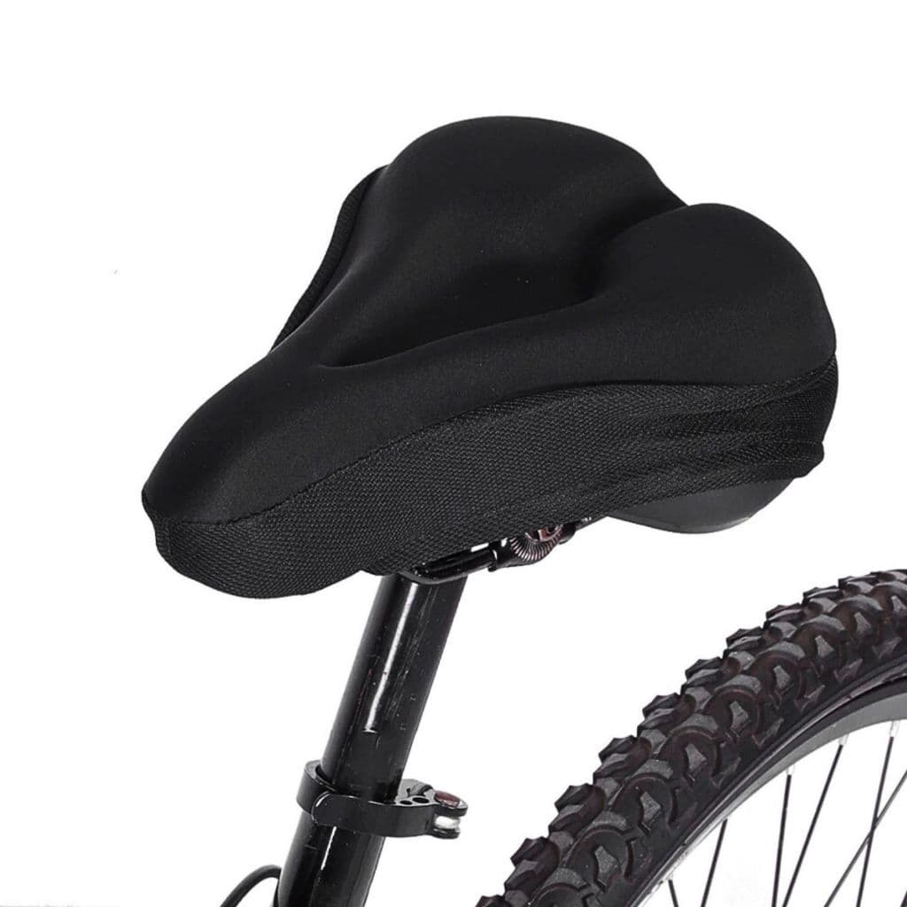 Capa Para Banco Selim Bike Gel Silicone Ajustável Almofada Forro P/ Bicicleta Ciclismo Confortável