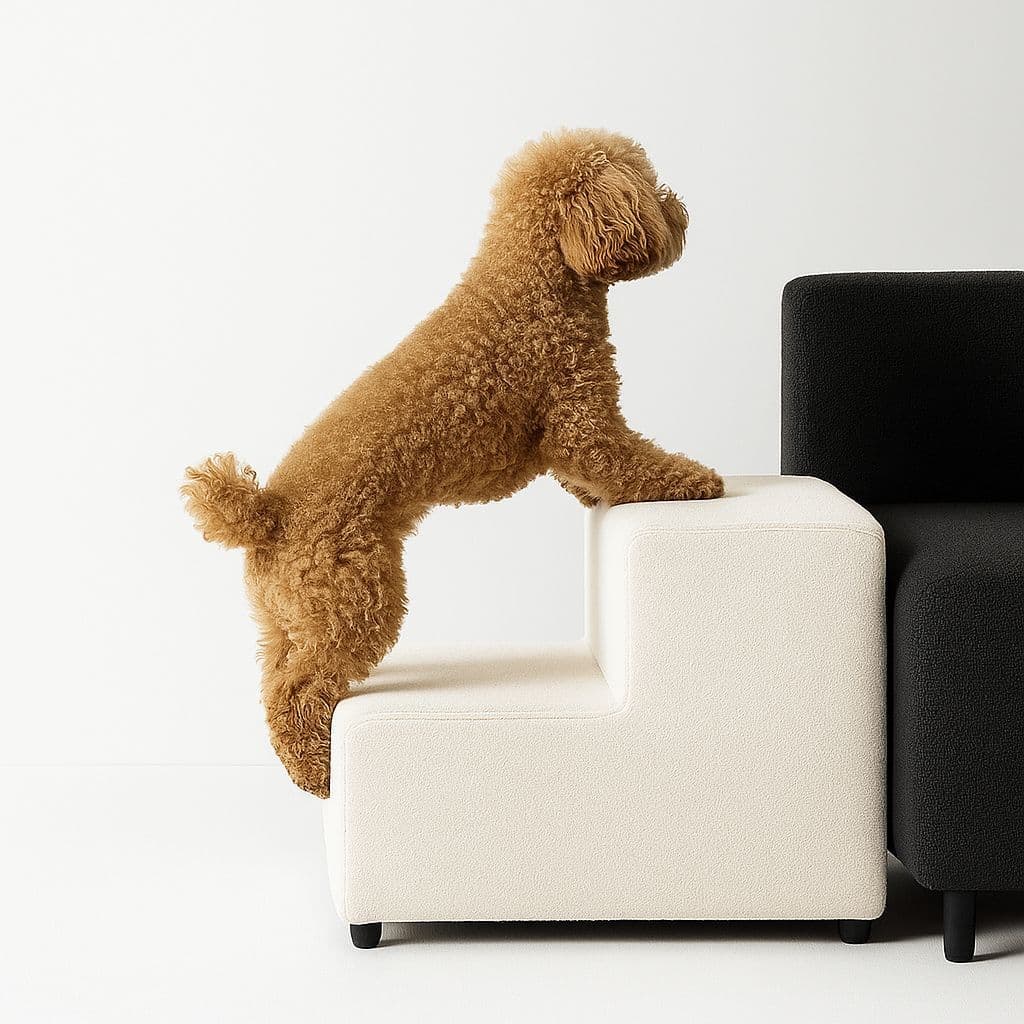 Envio Imediato - Escada para Cachorro Gato 2 Degraus + Profundidade e Segurança