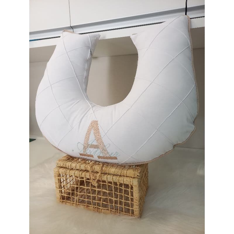 kit Ninho para Bebe e Almofada Amamentação Personalizado