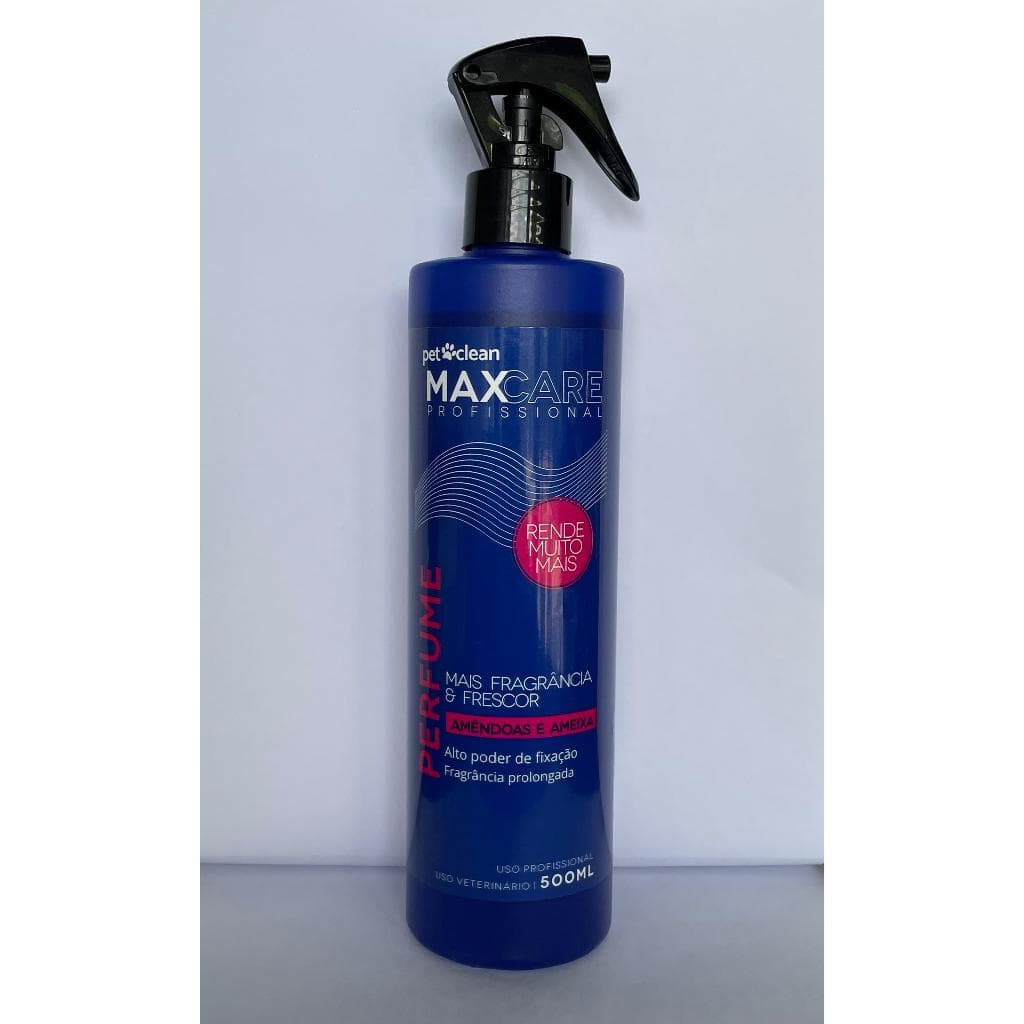 Perfume Pet Max Amêndoas e Ameixa 500ml Fixação prolongada – Pet Clean *Nova Embalagem