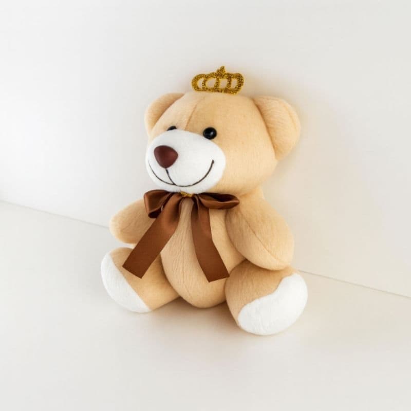 Urso De Pelúcia Fofinha Articulado Marrom Urso Para Nicho Decoração, Presente e Ensaio Fotográfico