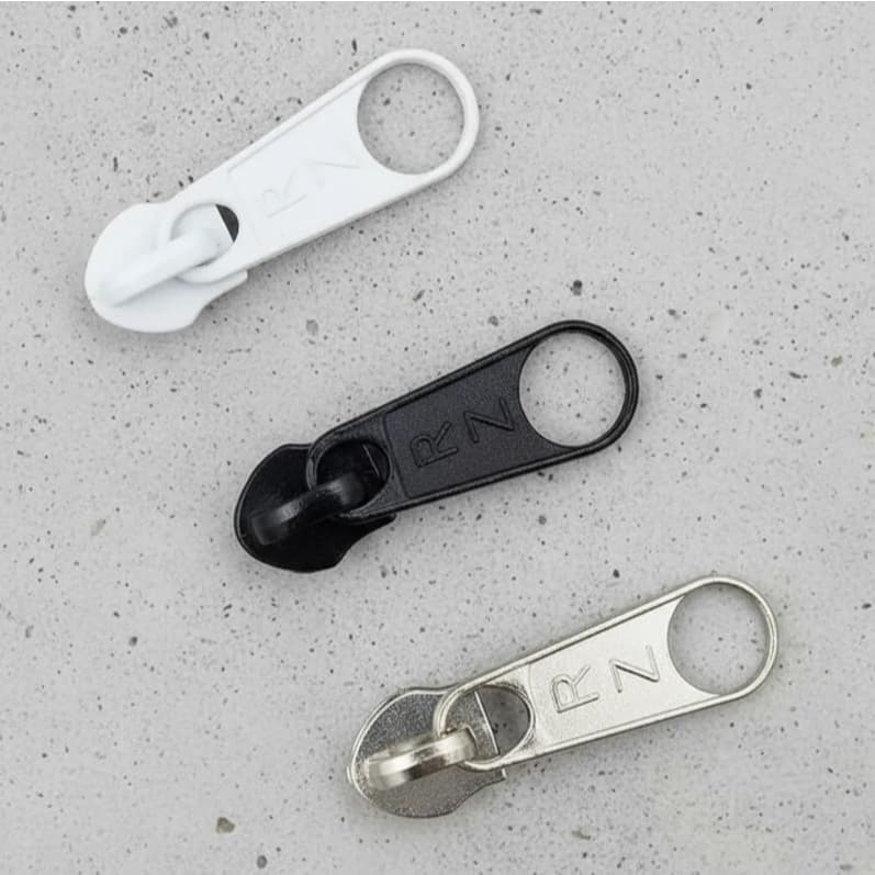 Cursor Zíper Nylon Tratorado Nº6 Sem Trava 20|30|50 Unidades