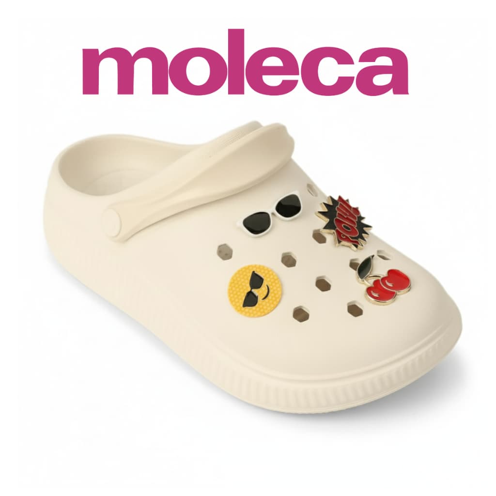 Babuche Pins Feminino Moleca Ortopédico Leve Clog Conforto Casual Original