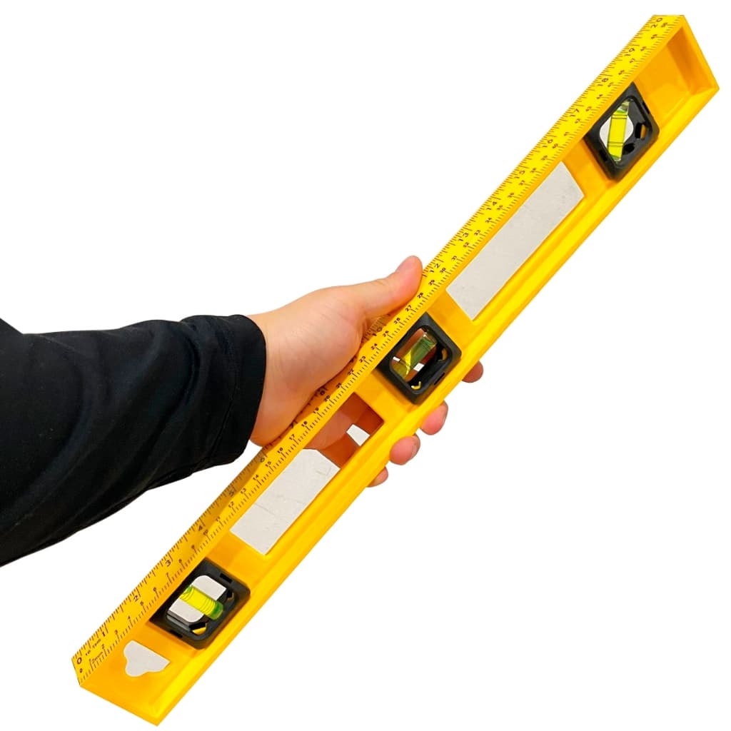 Nível Bolhas Regua 50cm Profissional De Prumo Medição Nivelador