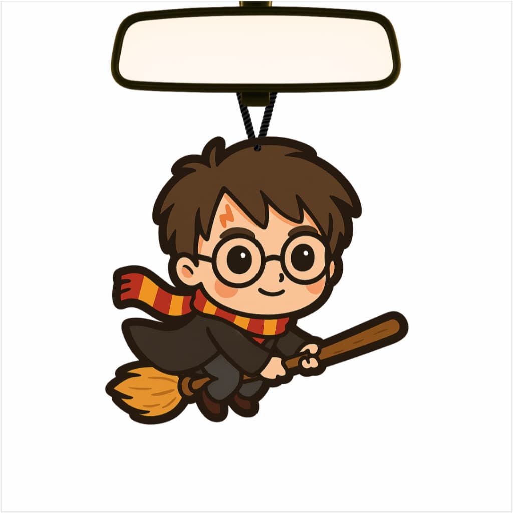 KIT COM 12 Cheirinho para Carro Harry Potter Aromatizante Automotivo ( Tipo Little Tree )