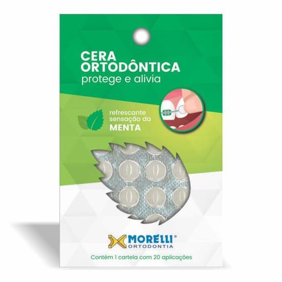 Cera Massinha Ortodontica Proteção Aparelho Braquete