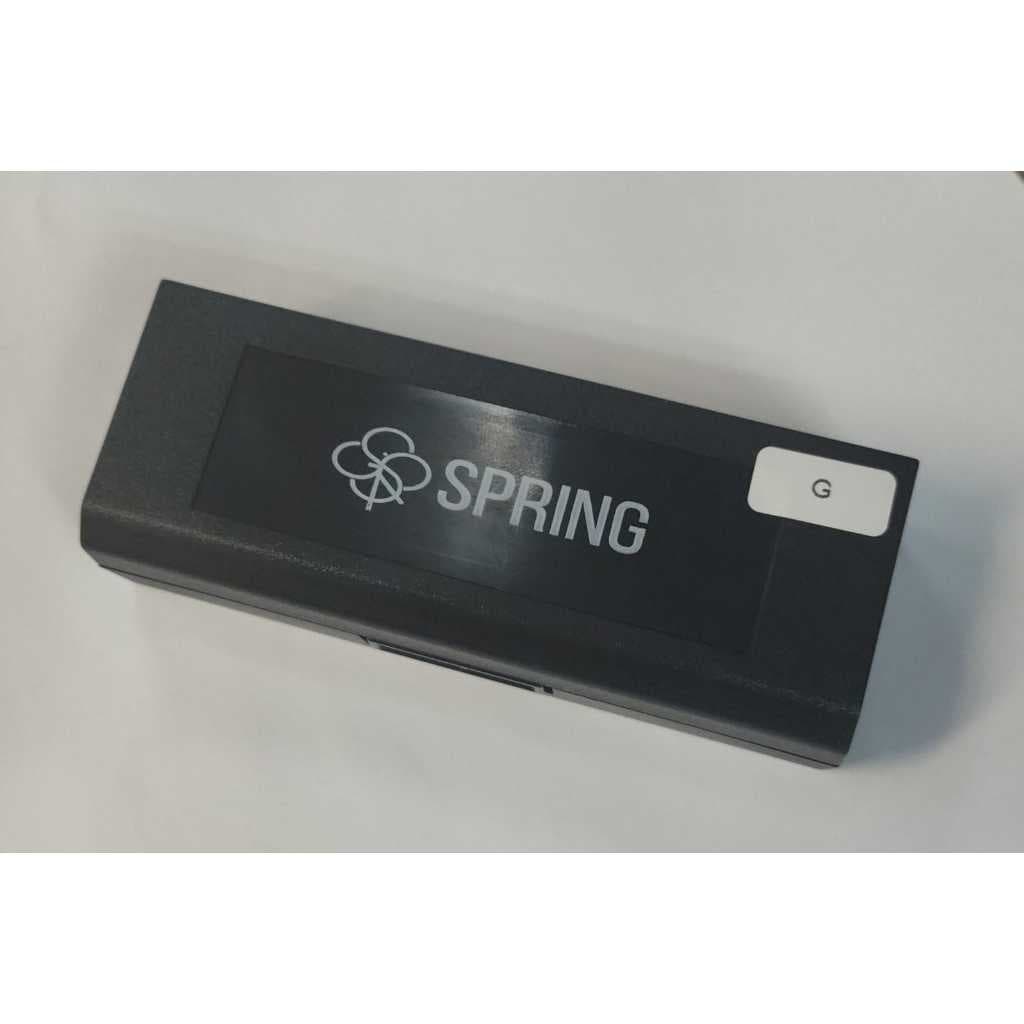 Gaita De Boca Spring Em Sol (g) - Case E Flanela Preto Com Prata