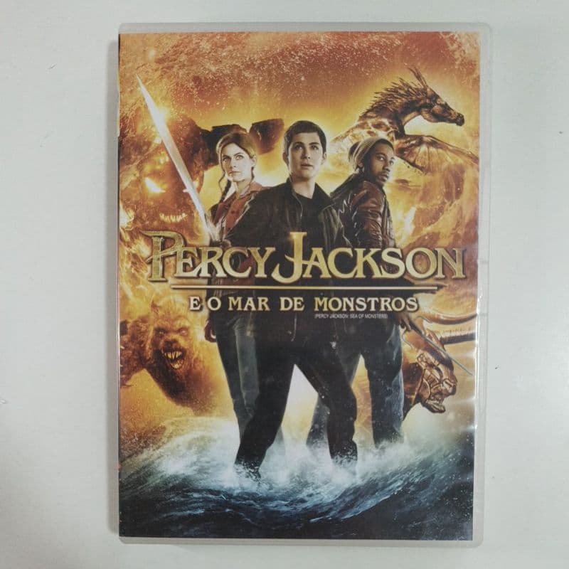 Dvd Percy Jackson e o Mar de Monstros
