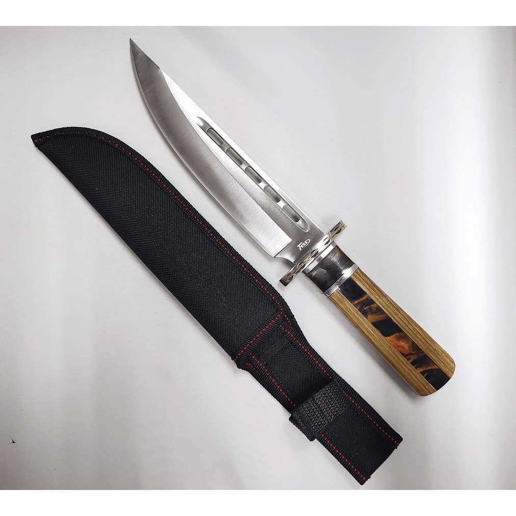 Faca Para Churrasco Cabo Artesanal Modelo Premium S048