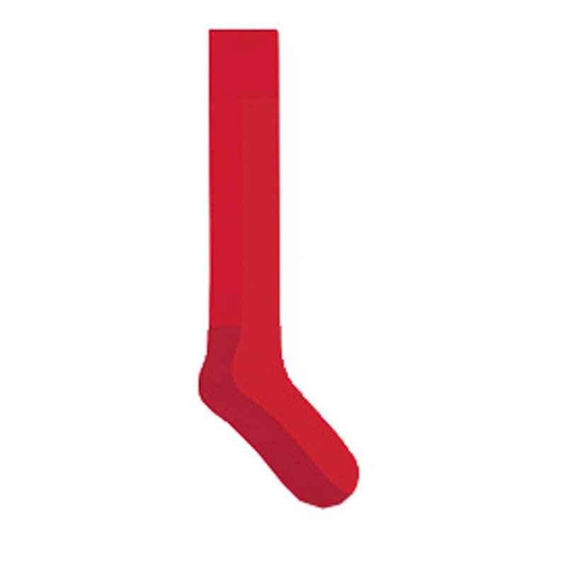 Meião Futebol Vermelho
