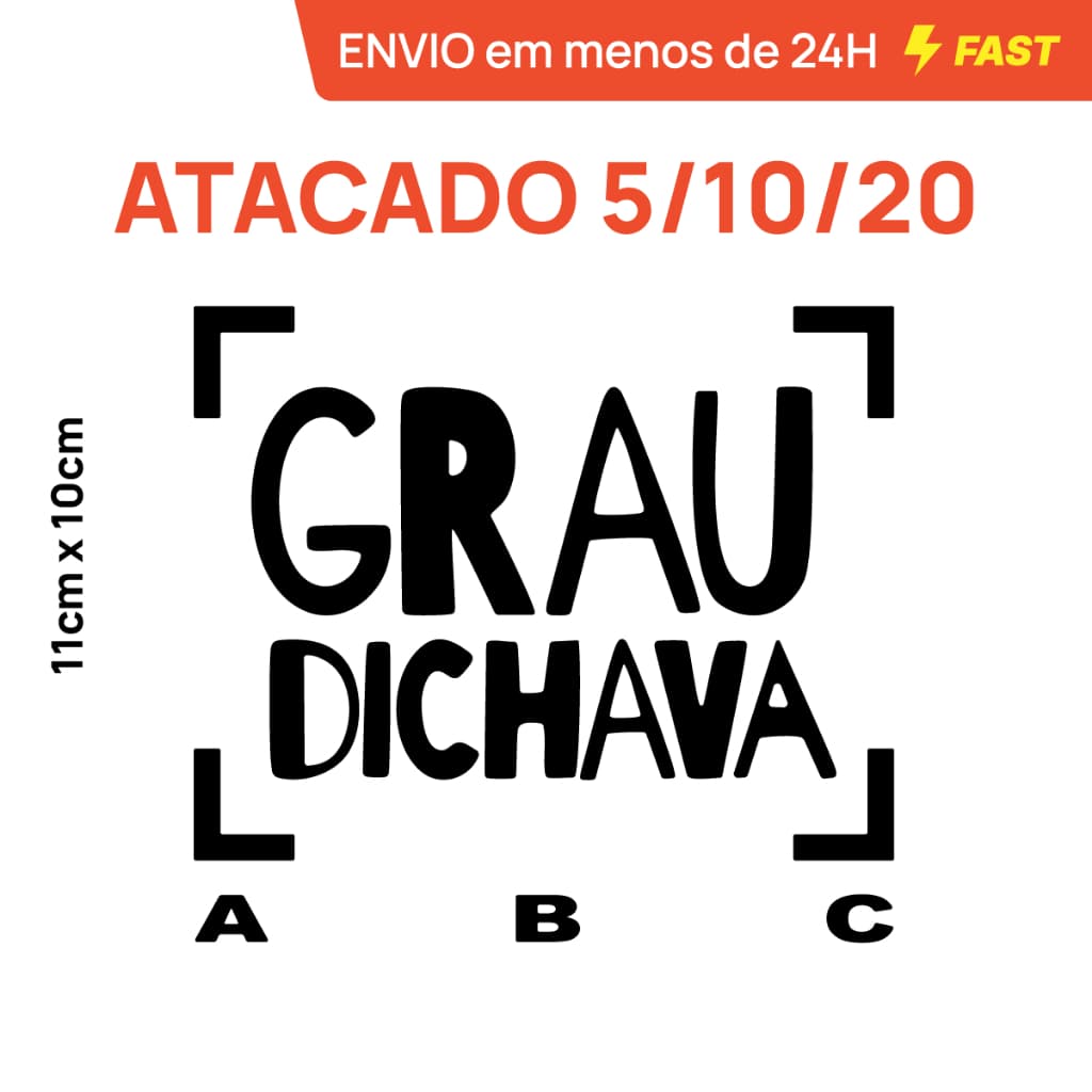Adesivo Grau Dichava Atacado Revenda Kit Moto Bike Mobilete Chave para Revender