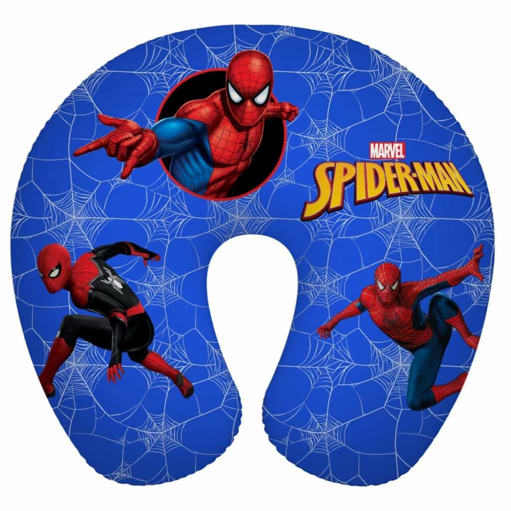 Almofada Travesseiro Protetor De Pescoço Silicone Para Viagem Personagens Infantil Homem Aranha