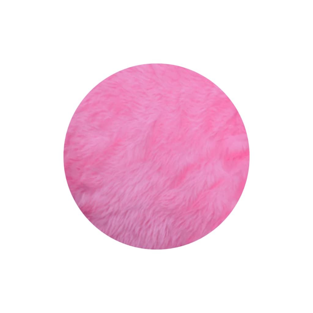Almofada Redonda de Pelúcia Várias Cores Para Presente Decoração Quarto colorido