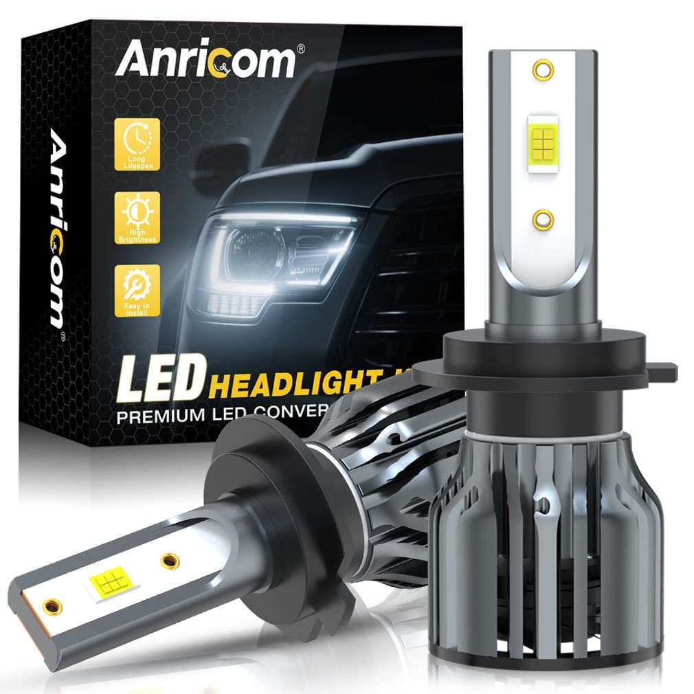 Par Lâmpada Ultra Led Farol Mini H1 H3 H4 H7 H8 H11 H16 H27 880 881 9005 HB3 9006 HB4 9012 6500K