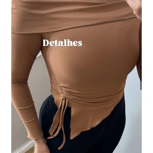 Blusa Tomara que caia manga longa VERAO