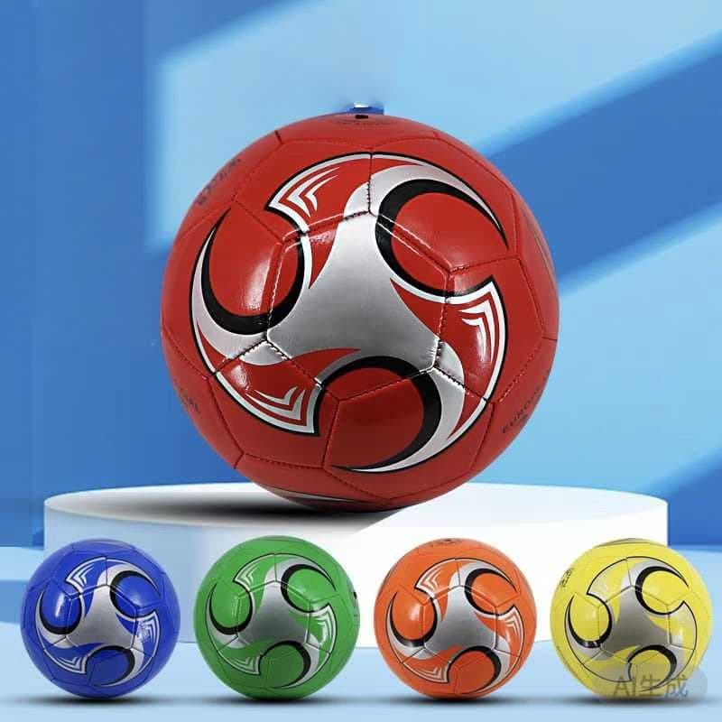 Kit Com Até 5  Bolas De Futebol Grande N°5 Profissional Cores Aleatórias