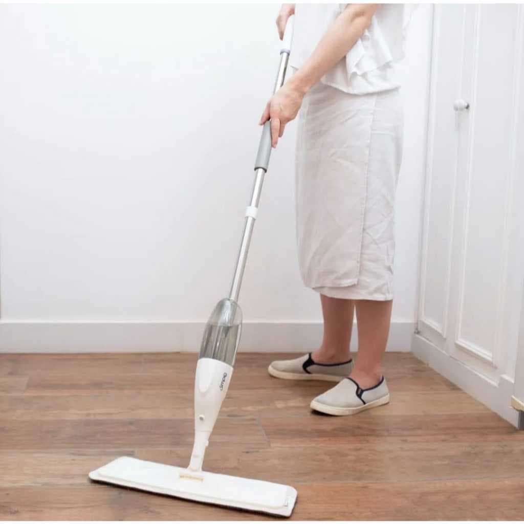 MOP Spray com Refil Microfibra Reutilizável Produto de Limpeza Prático, Durável e Eficiente