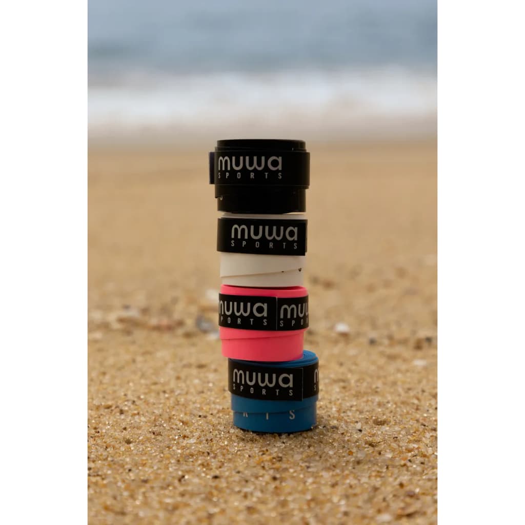 Overgrip Muwa Sports | Raquete Tênis, Padel, Beach tennis Pickleball | Liso - 0,6mm