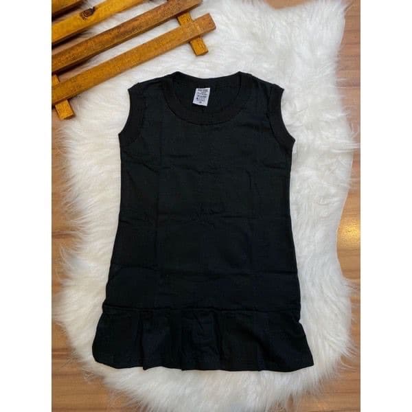 Vestido liso algodão Menina/bebe/Infantil