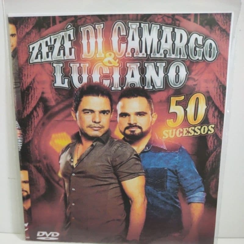 dvd Zezé di Camargo e Luciano 50 sucessos raridade
