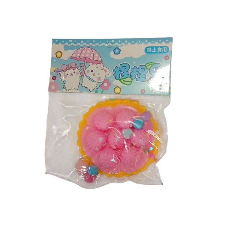 Brinquedo Squishy de aperto anti stress Pata, Ursinho e Bolinho