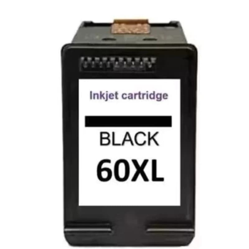 Cartucho 60XL Preto Compatível D1660, D2660, F2480, F4580 Econômico