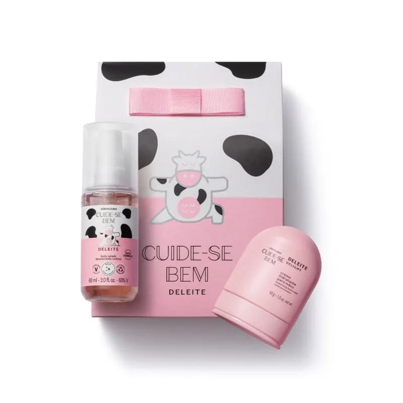 Kit Presente Especial Cuide-se Bem Deleite ( Body splash 60 ML + creme de mão 45 g) (2 itens)