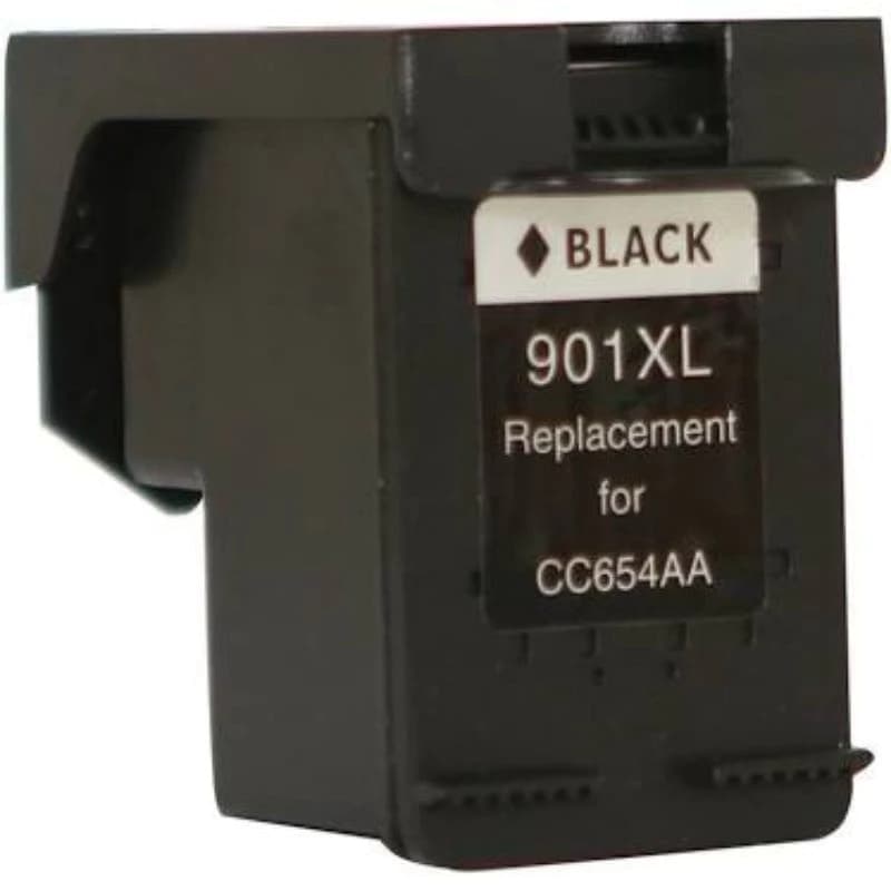 Cartucho 901XL Preto Compatível J4500, J4540, J4550 Recarregável