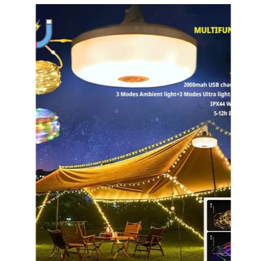 Pisca-Pisca  De Luz Fio Fada  Iluminação 8 metros 30 leds Luzes de acampamento ao ar livre YD-2314