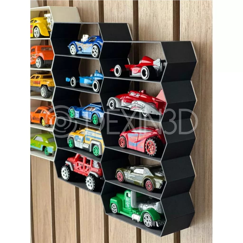Suporte para Carrinhos Hot Wheels ou similar expositor de Miniaturas e Coleção Envio rápido e brinde