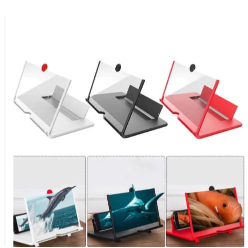 Tela Maior Para Celular Lupa 3d Amplificadora 12 polegadas mo-633