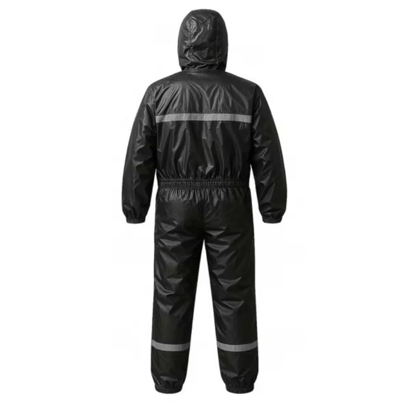 Capa De Chuva Motoqueiro motoboy Nylon Com capuz Impermeável Calça Jaqueta C/ Capuz